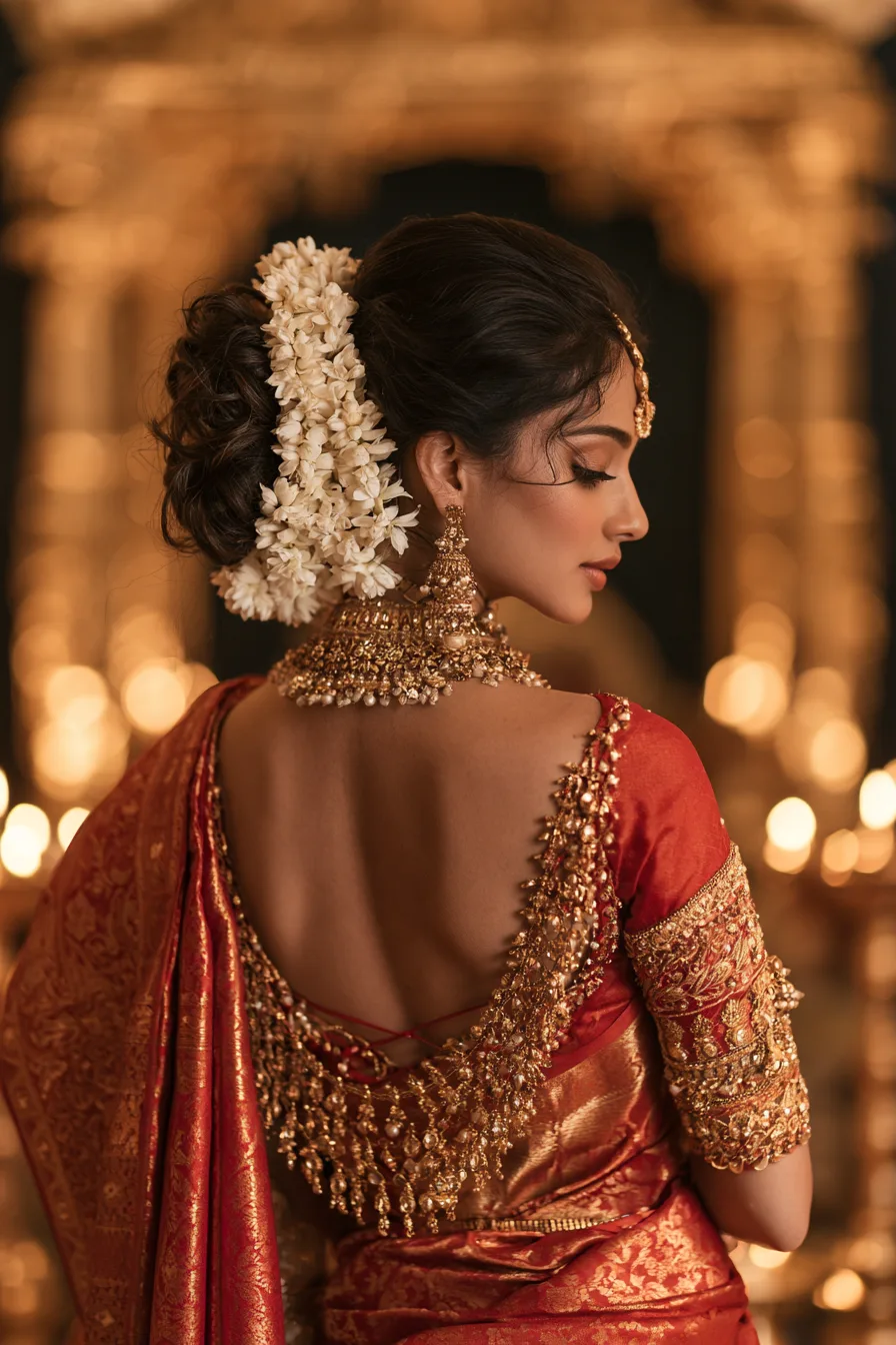 27 Stunning South Indian Wedding Hairstyles for a Beautiful Bridal Look