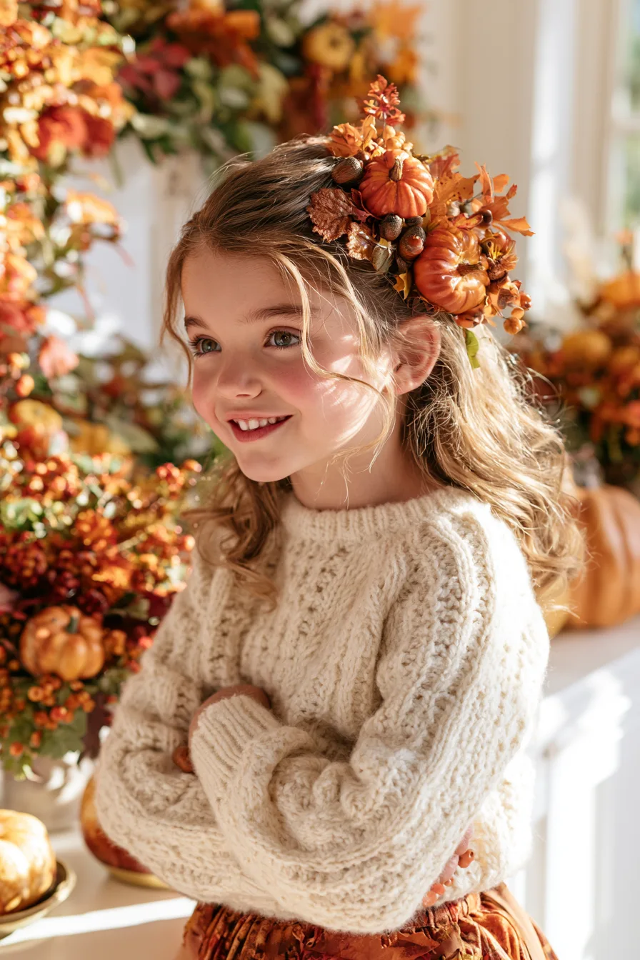 27 Thanksgiving Hairstyles for Kids That Are Cute and Festive