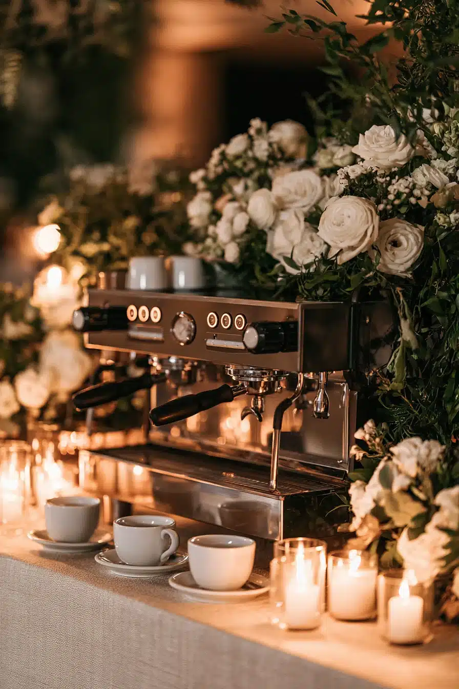 27 Wedding Coffee Bar Ideas for a Dreamy and Elegant Celebration