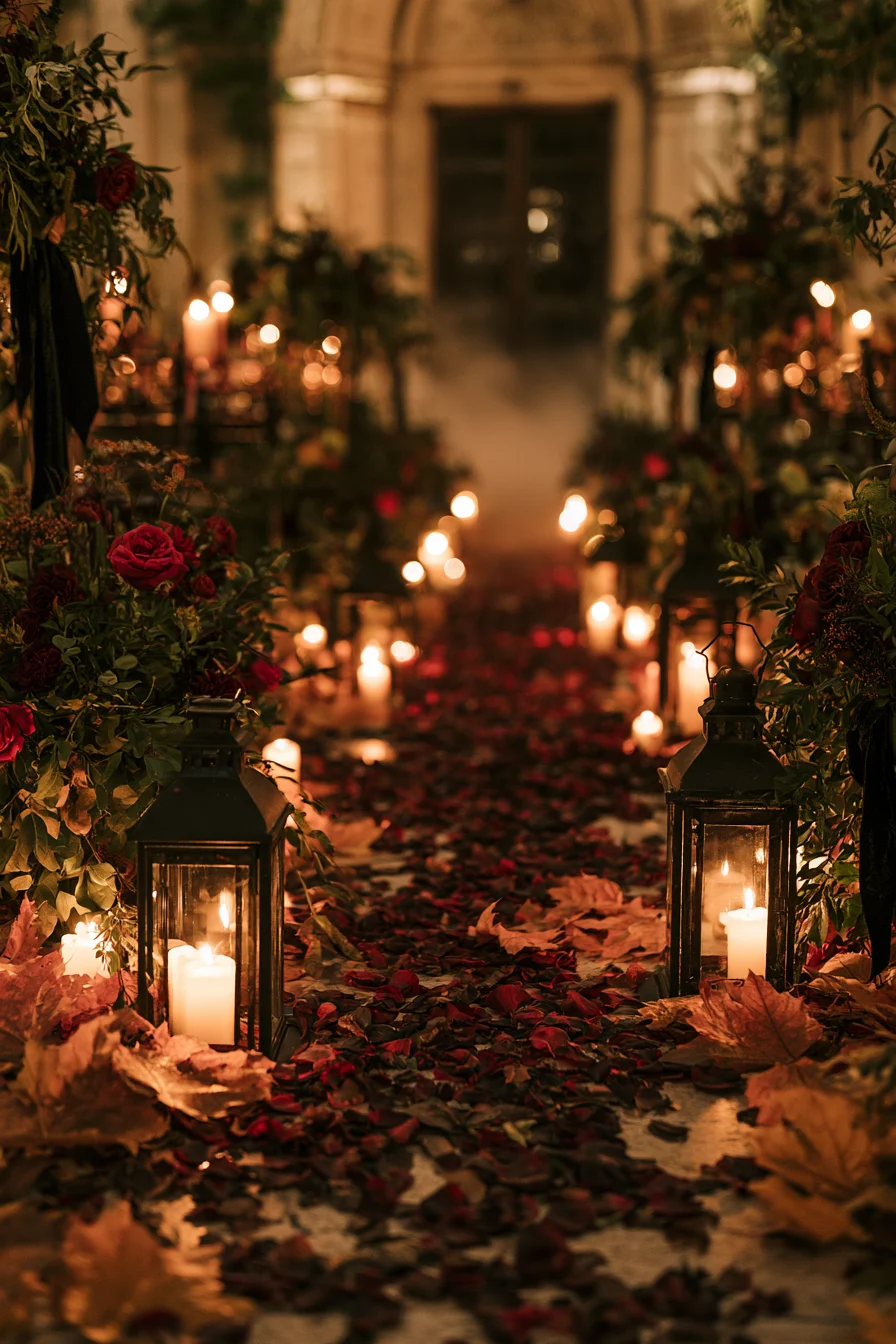27 Dark and Dreamy Gothic Fall Wedding Ideas to Inspire You