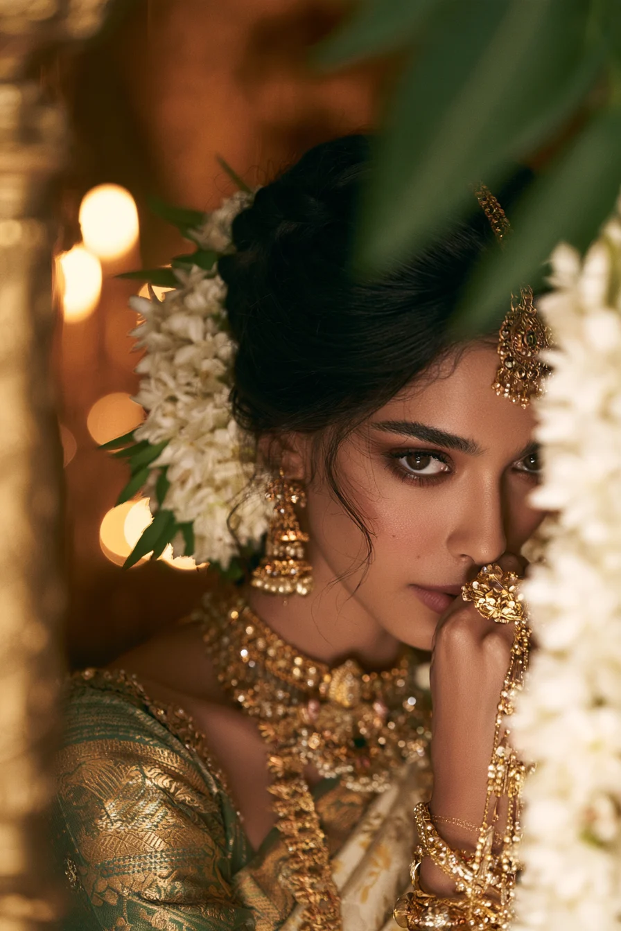 27 Stunning South Indian Wedding Hairstyles for a Beautiful Bridal Look