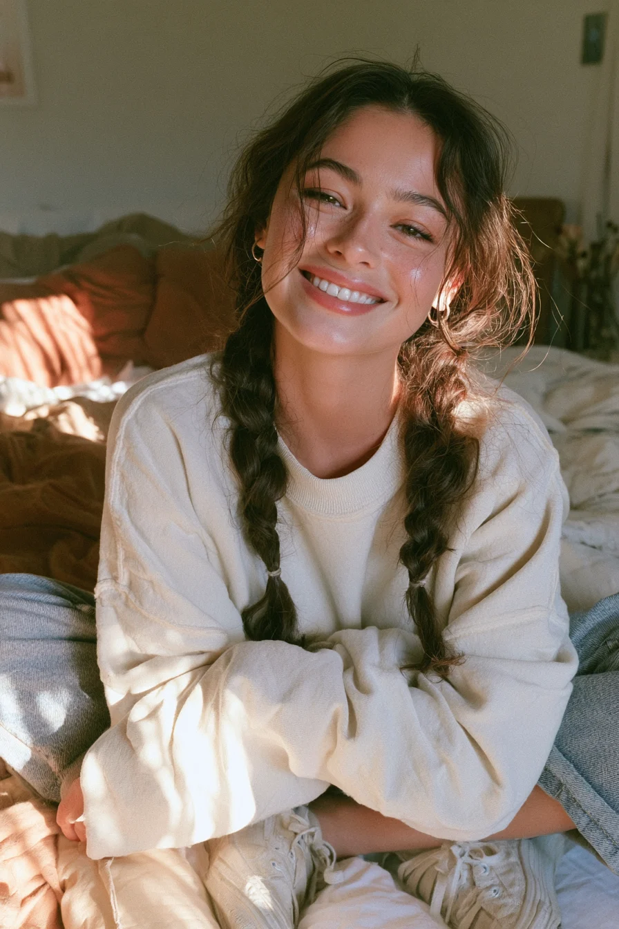 27 Cozy Hairstyles Casual for Relaxed Days and Weekend Vibes