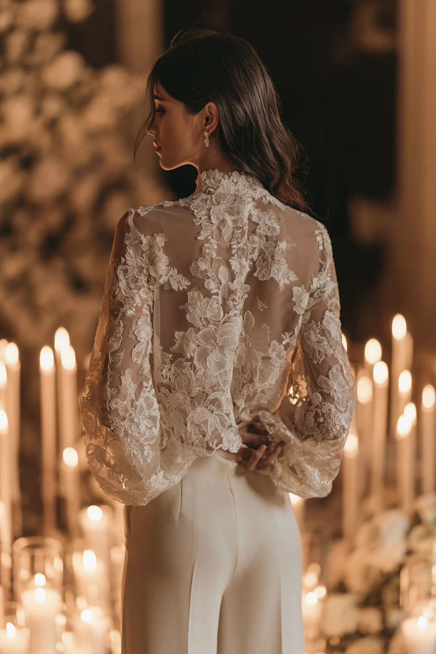 27 Stunning Bridal Separates Tops for a Modern Wedding Look