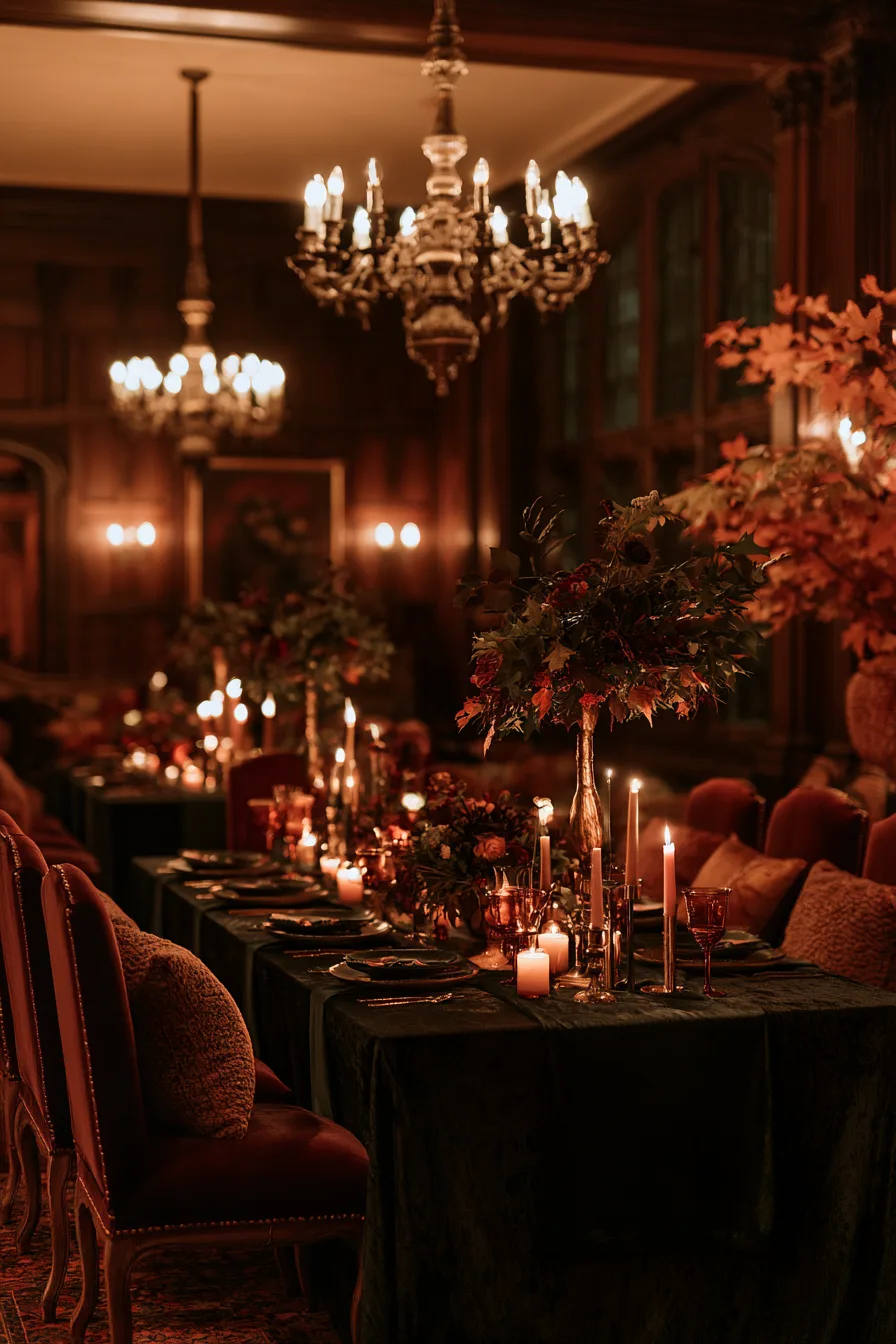 27 Dark and Dreamy Gothic Fall Wedding Ideas to Inspire You