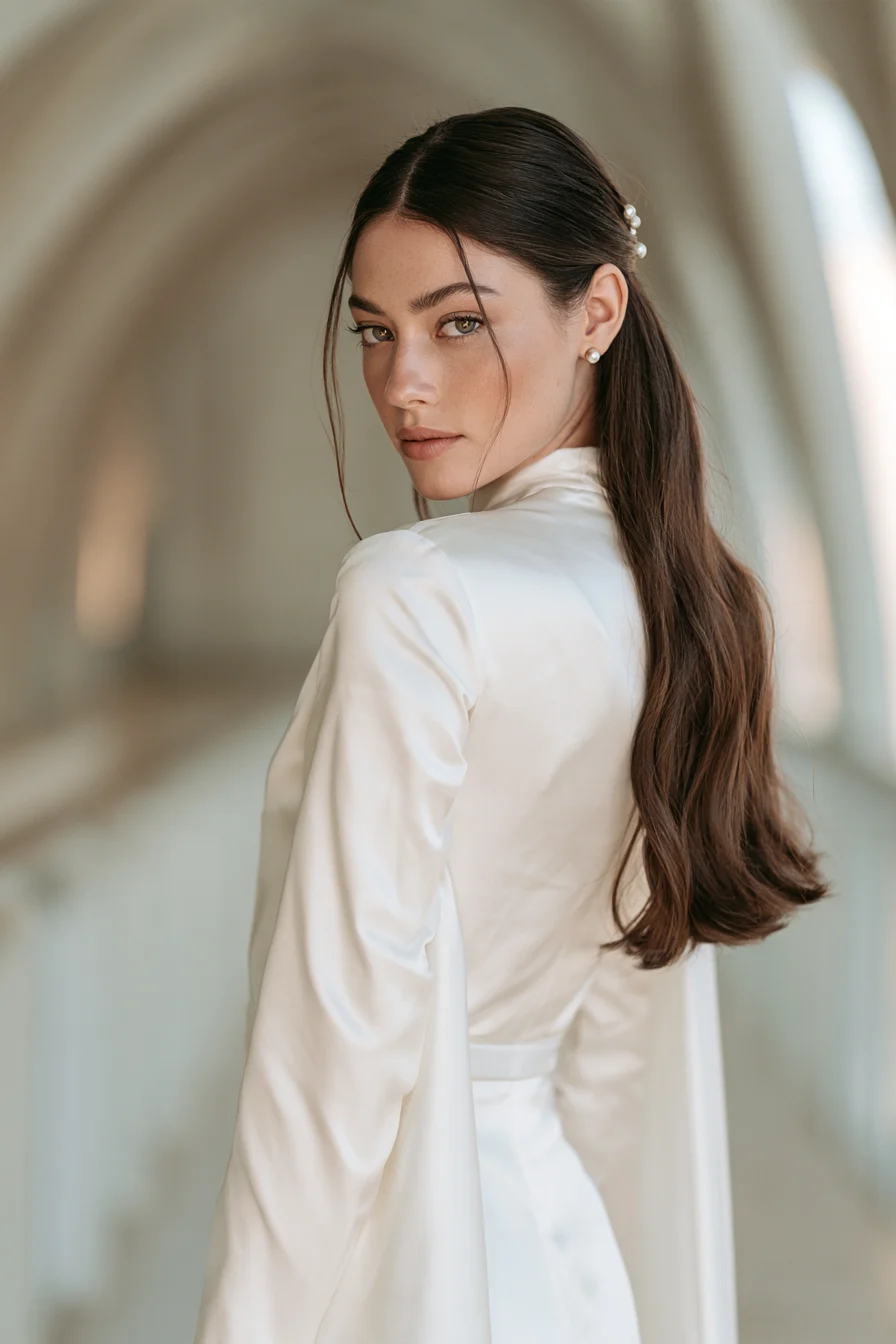 27 Gorgeous Bridal Half Up Half Down Hair Ideas for Your Dream Wedding