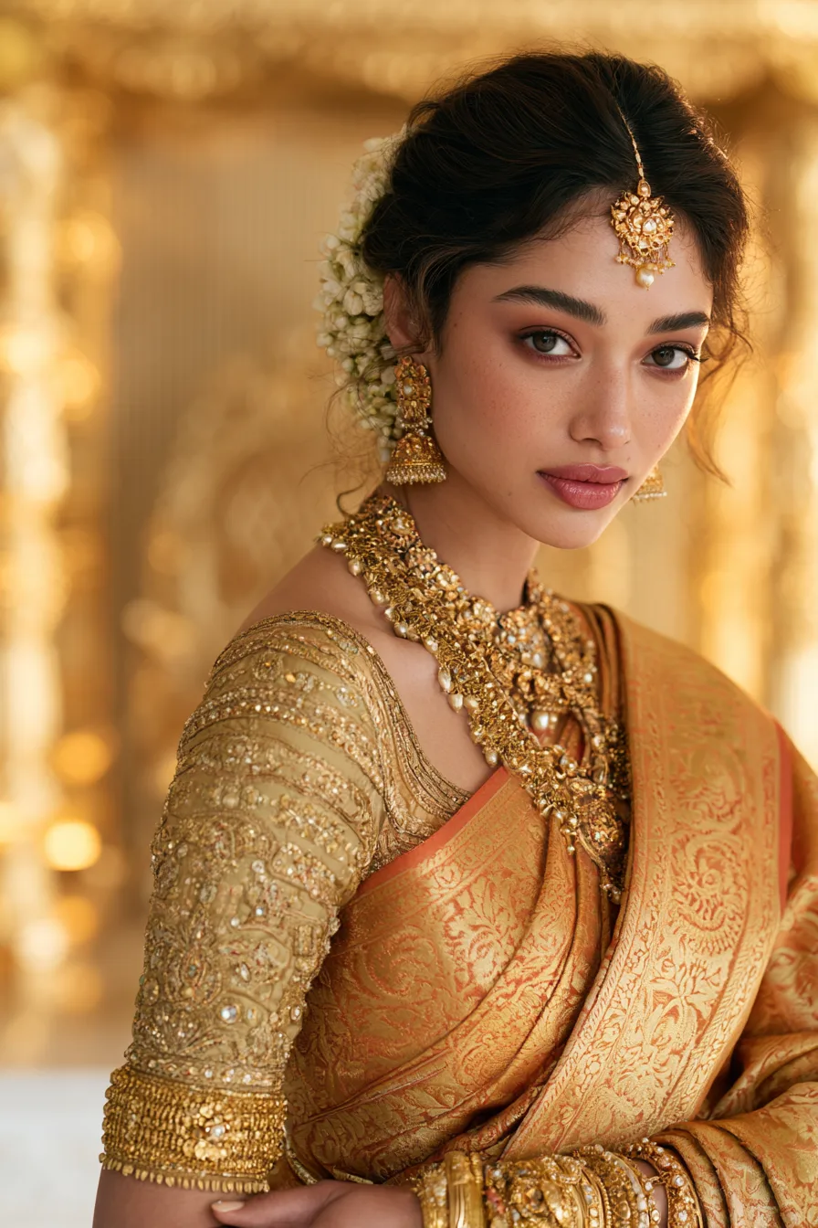27 Stunning South Indian Wedding Hairstyles for a Beautiful Bridal Look