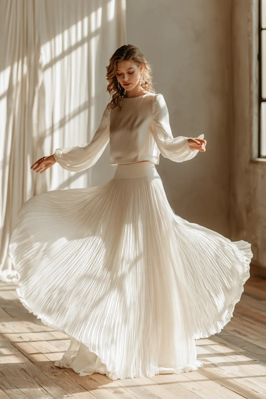 27 Stunning Bridal Separates Tops for a Modern Wedding Look