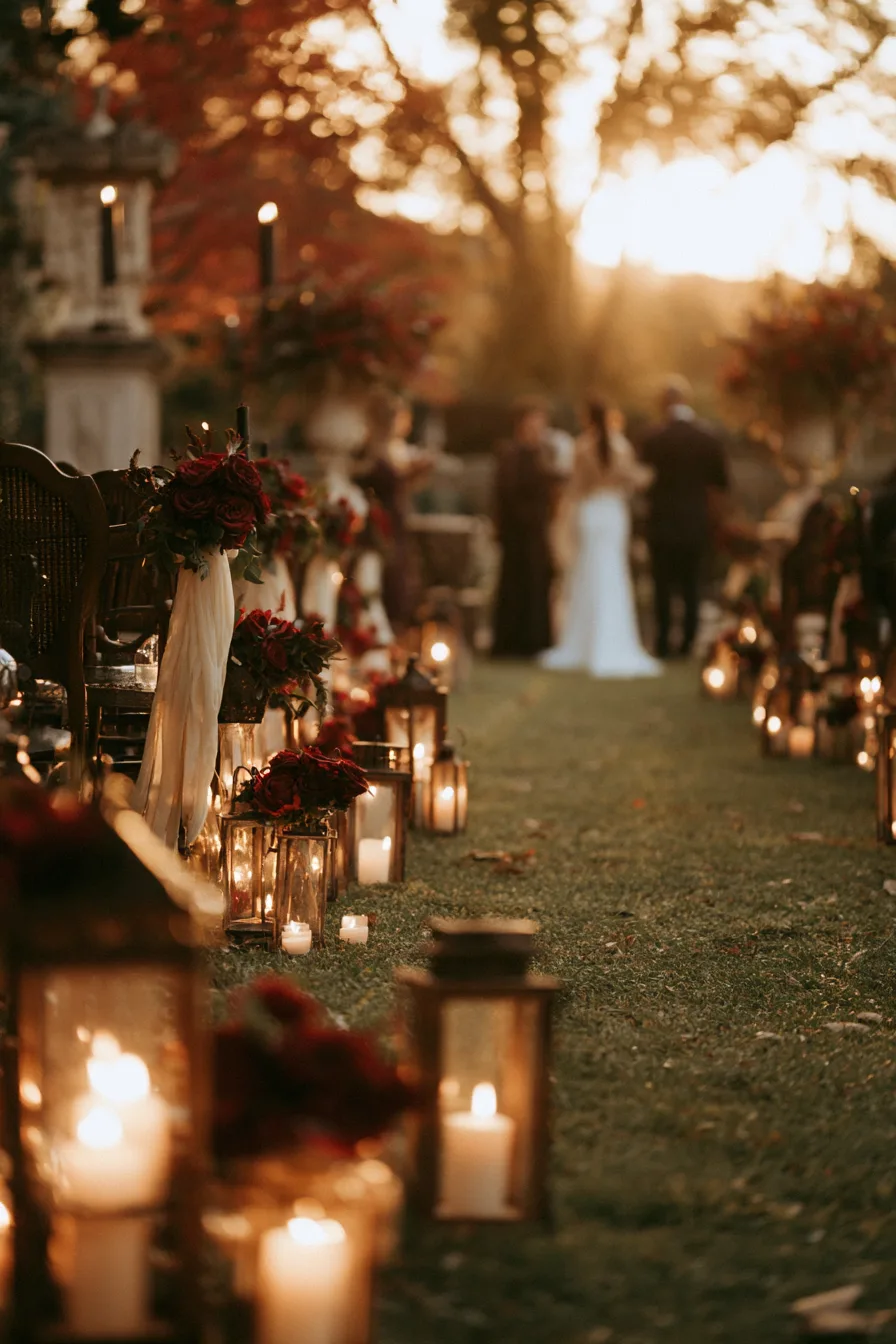 27 Dark and Dreamy Gothic Fall Wedding Ideas to Inspire You