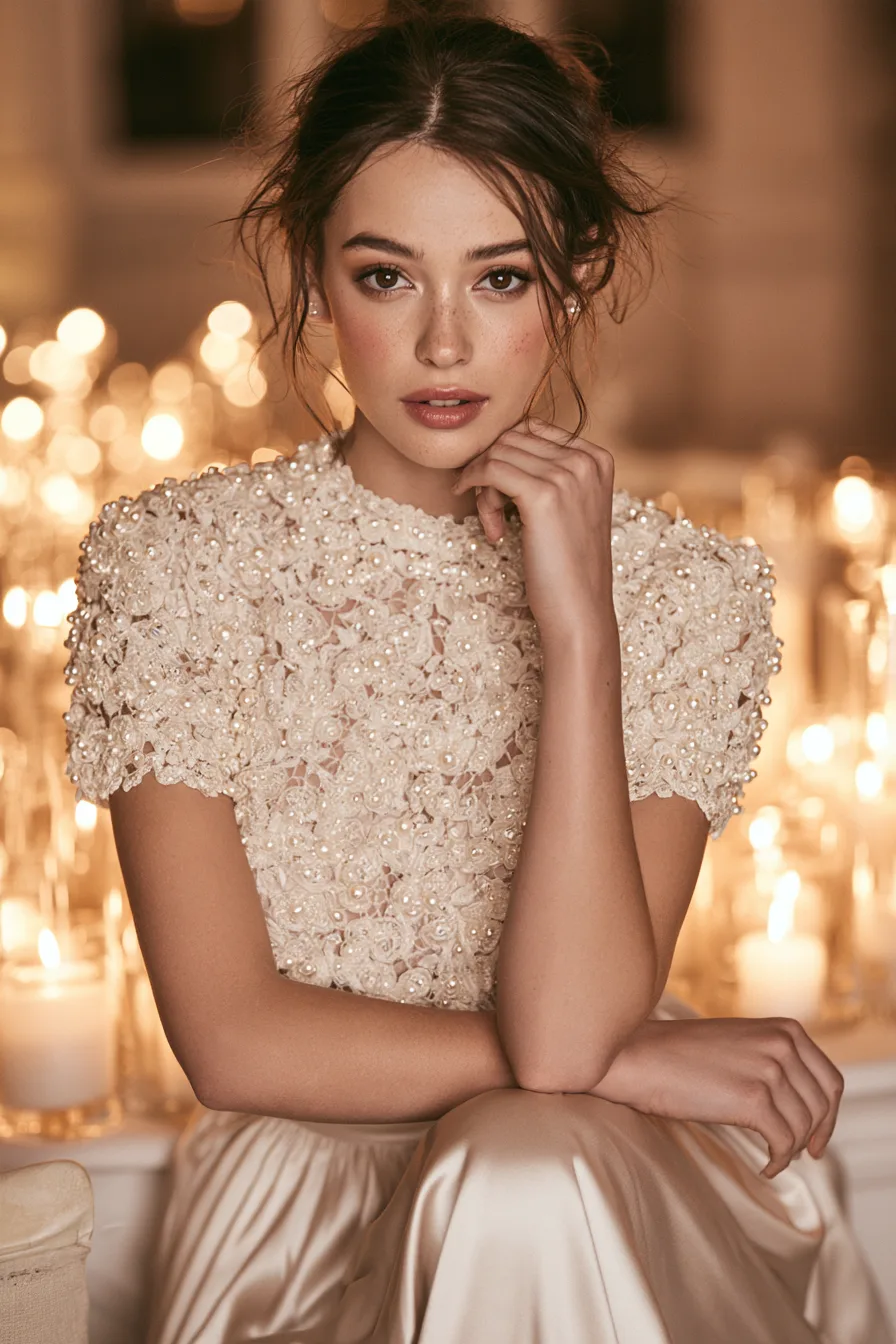 27 Stunning Bridal Separates Tops for a Modern Wedding Look