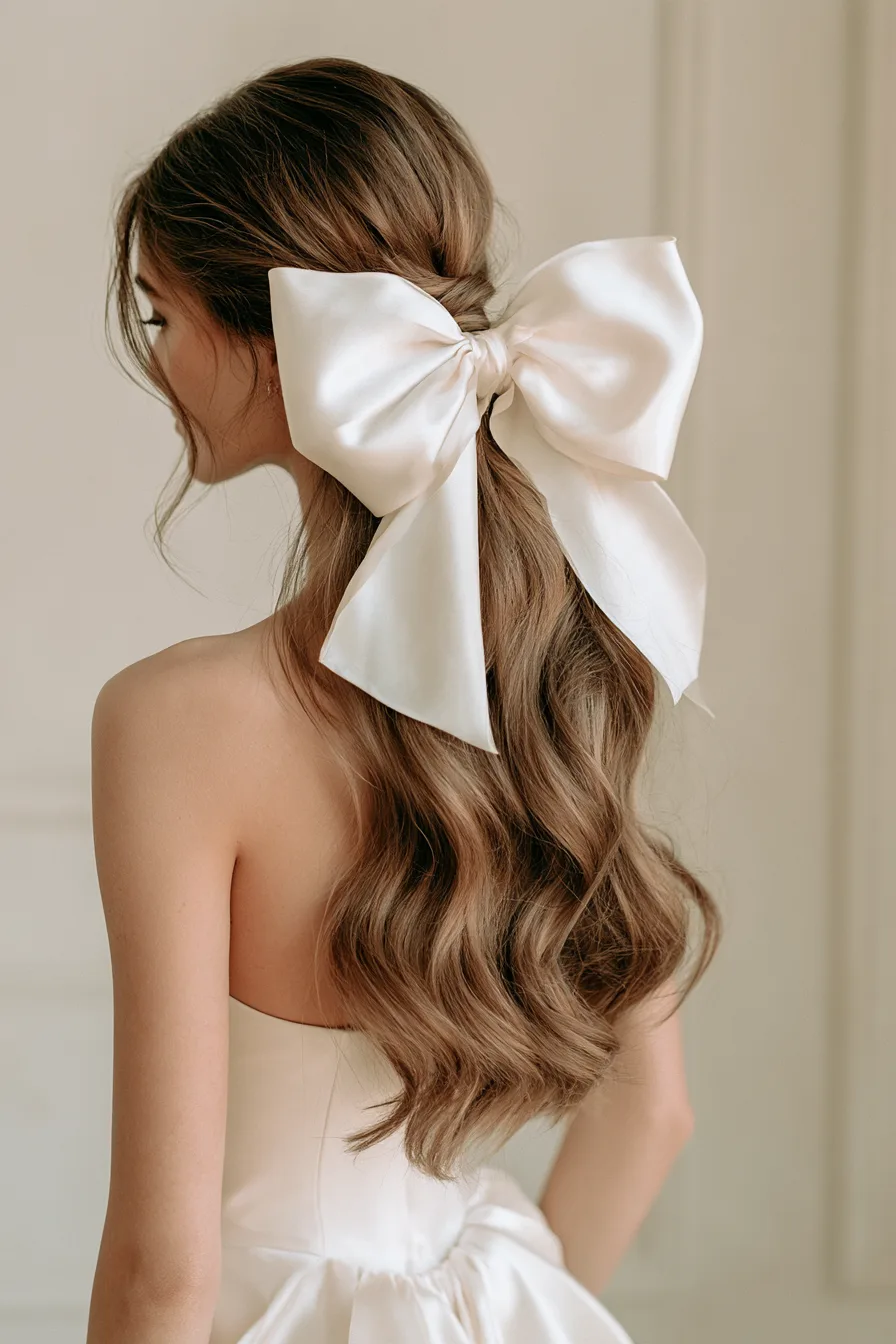 27 Gorgeous Bridal Half Up Half Down Hair Ideas for Your Dream Wedding