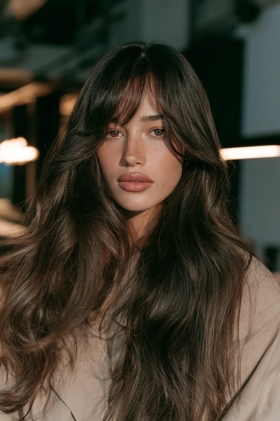27 Beautiful Curtain Bangs With Face Framing Layers That Flatter Every Face Shape