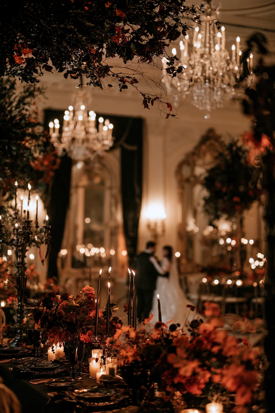 27 Dark and Dreamy Gothic Fall Wedding Ideas to Inspire You