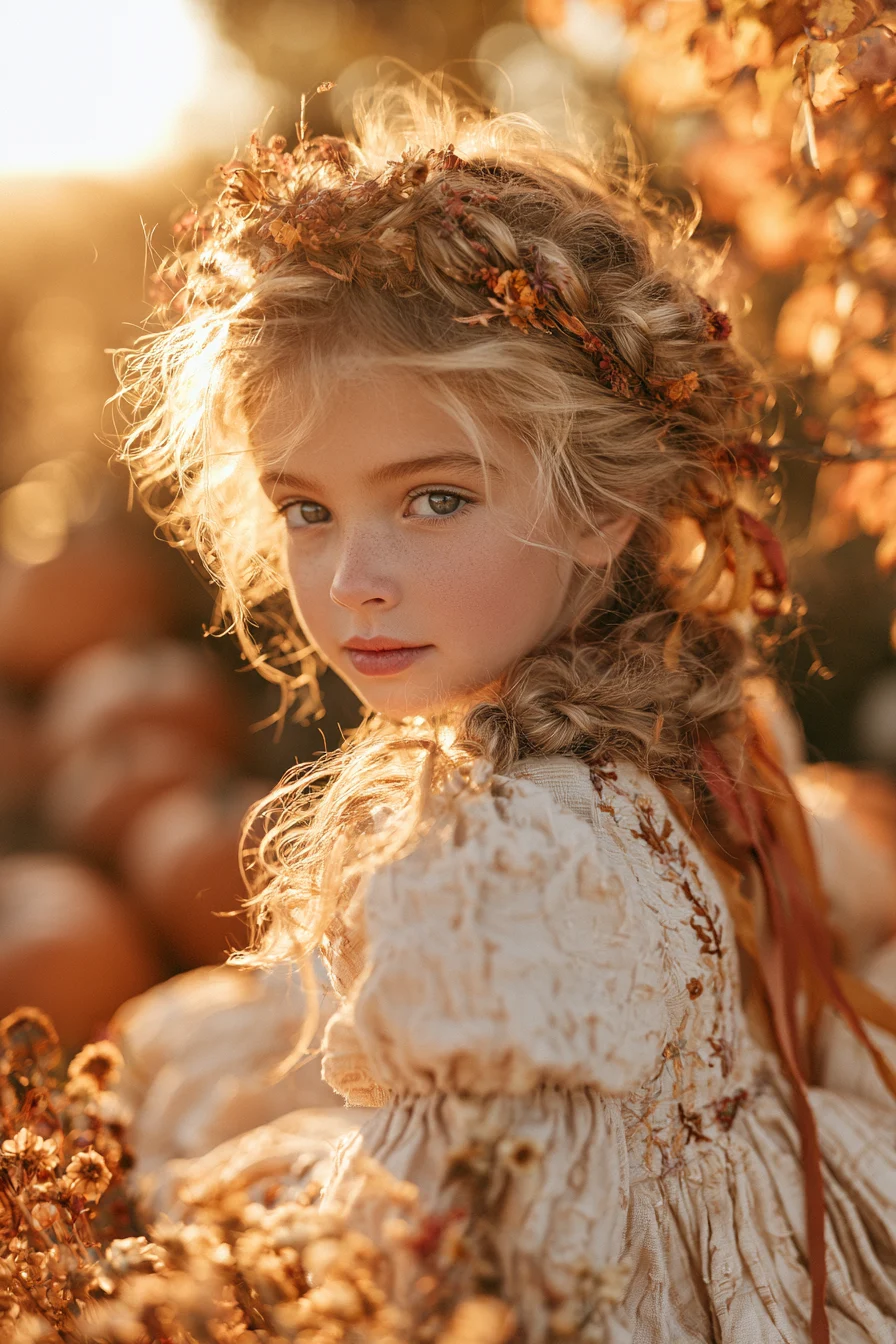 27 Thanksgiving Hairstyles for Kids That Are Cute and Festive