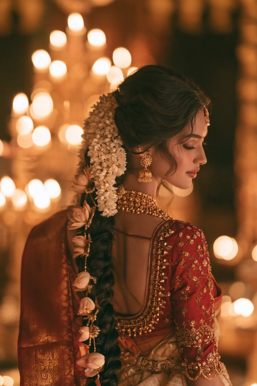 27 Stunning South Indian Wedding Hairstyles for a Beautiful Bridal Look