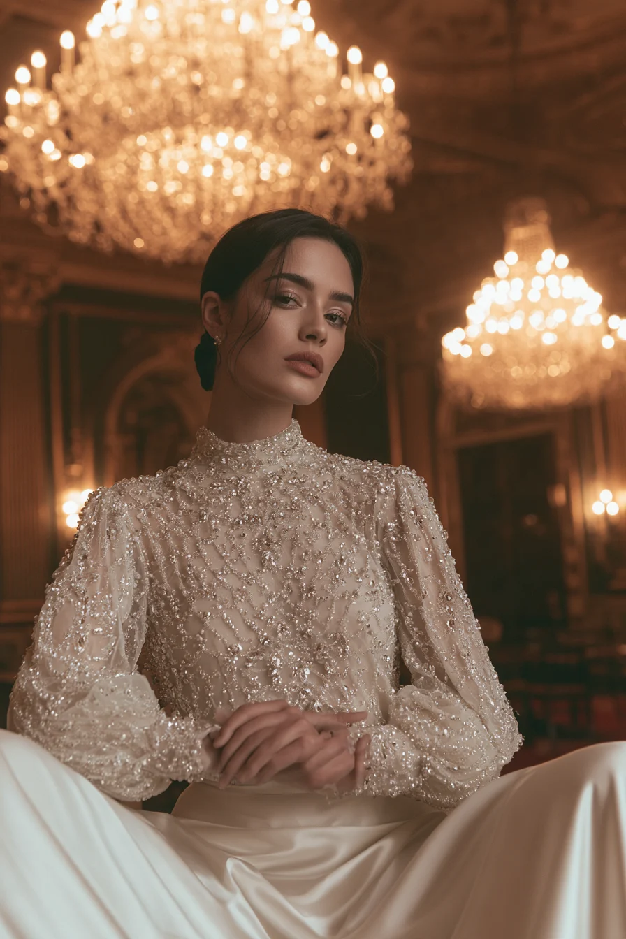27 Stunning Bridal Separates Tops for a Modern Wedding Look