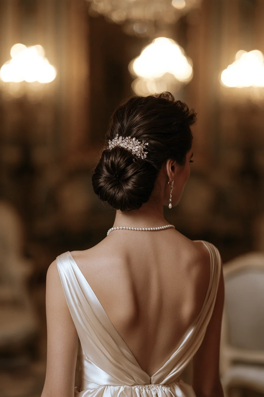 27 Gorgeous French Twist Wedding Hair Looks for an Elegant Celebration