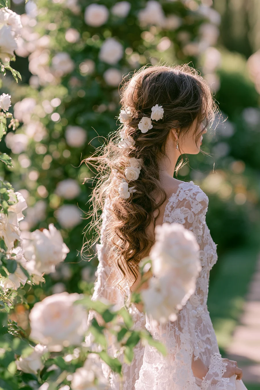 27 Gorgeous Bridal Half Up Half Down Hair Ideas for Your Dream Wedding
