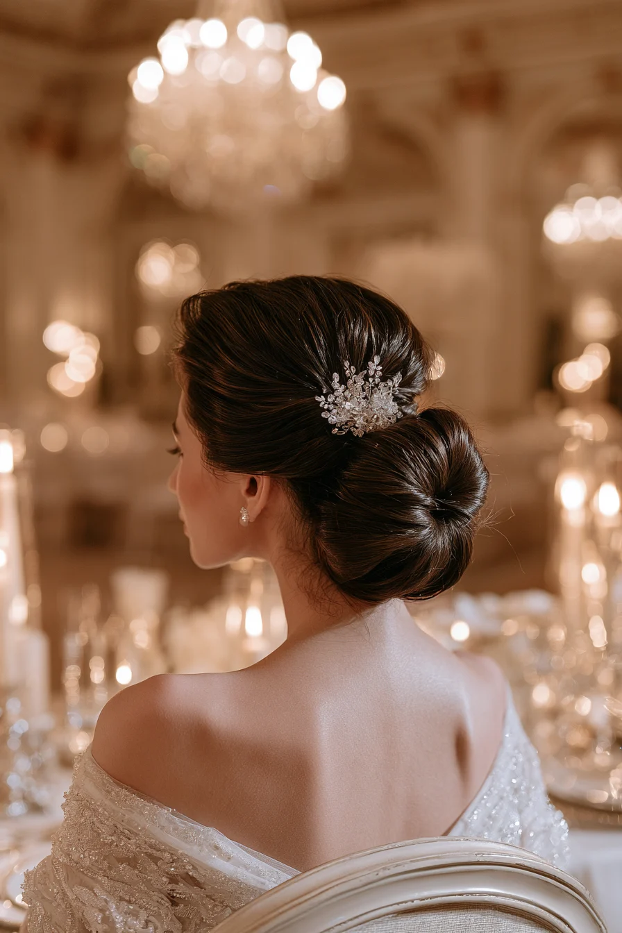 27 Gorgeous French Twist Wedding Hair Looks for an Elegant Celebration