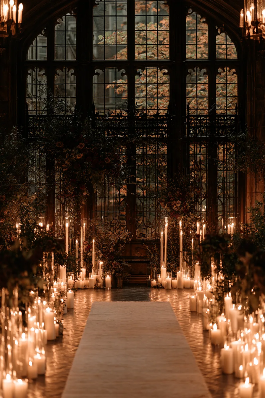 27 Dark and Dreamy Gothic Fall Wedding Ideas to Inspire You