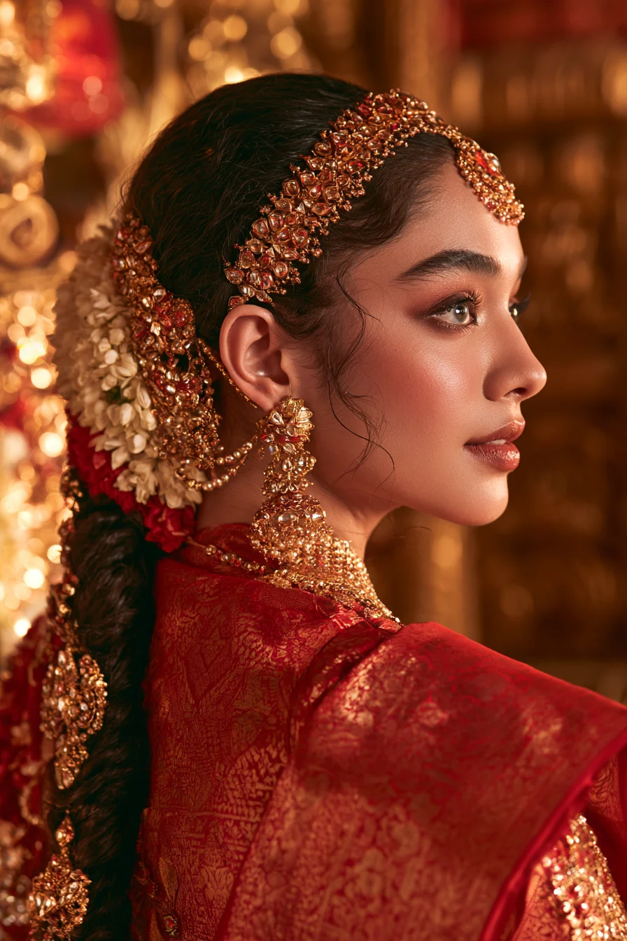 27 Stunning South Indian Wedding Hairstyles for a Beautiful Bridal Look