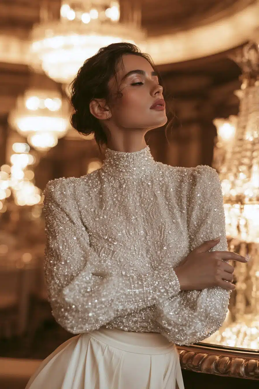 27 Stunning Bridal Separates Tops for a Modern Wedding Look