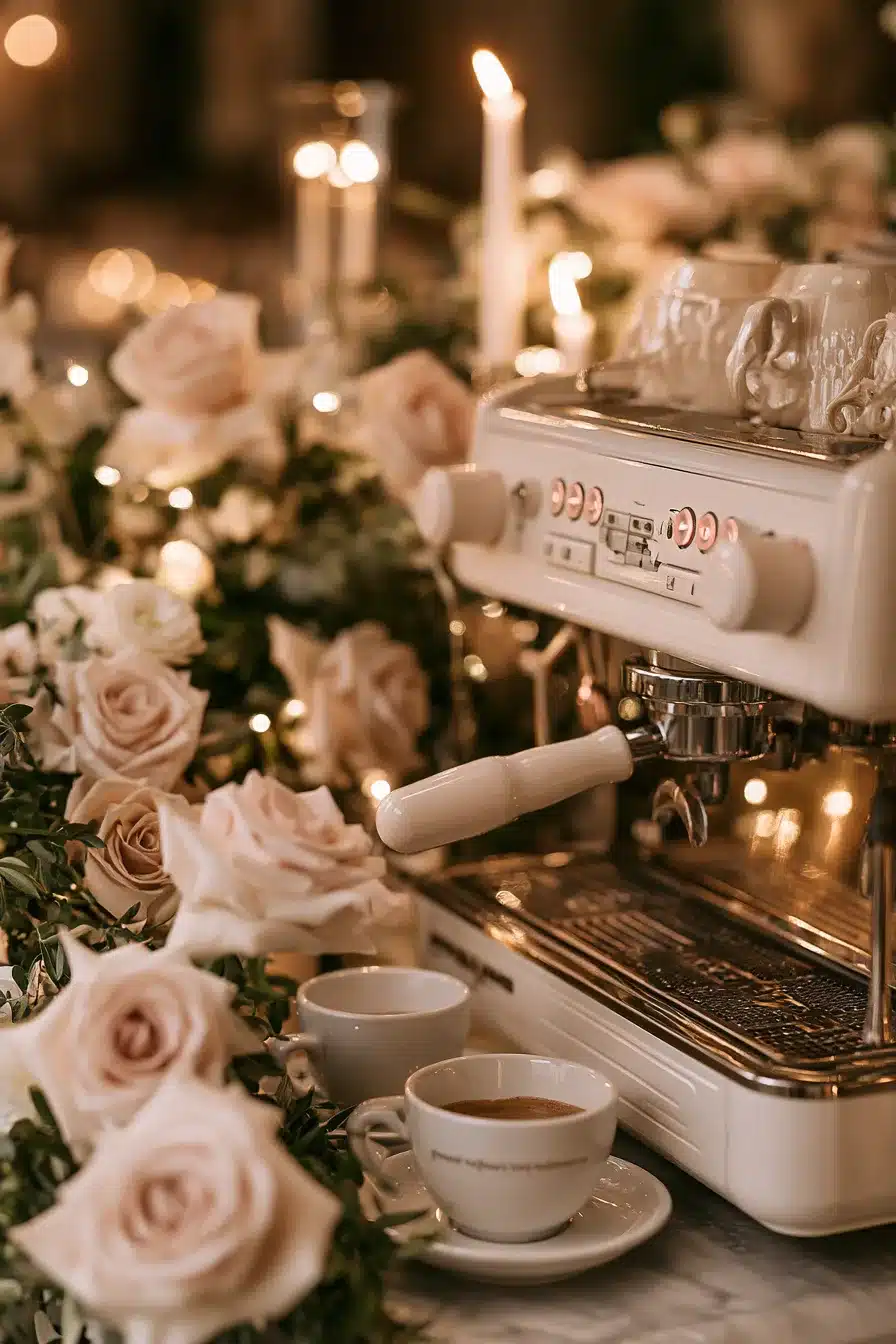 27 Wedding Coffee Bar Ideas for a Dreamy and Elegant Celebration
