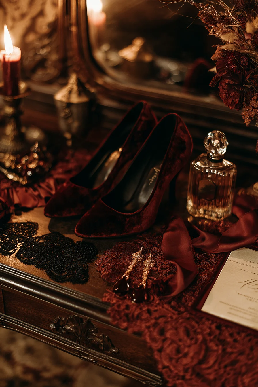 27 Dark and Dreamy Gothic Fall Wedding Ideas to Inspire You