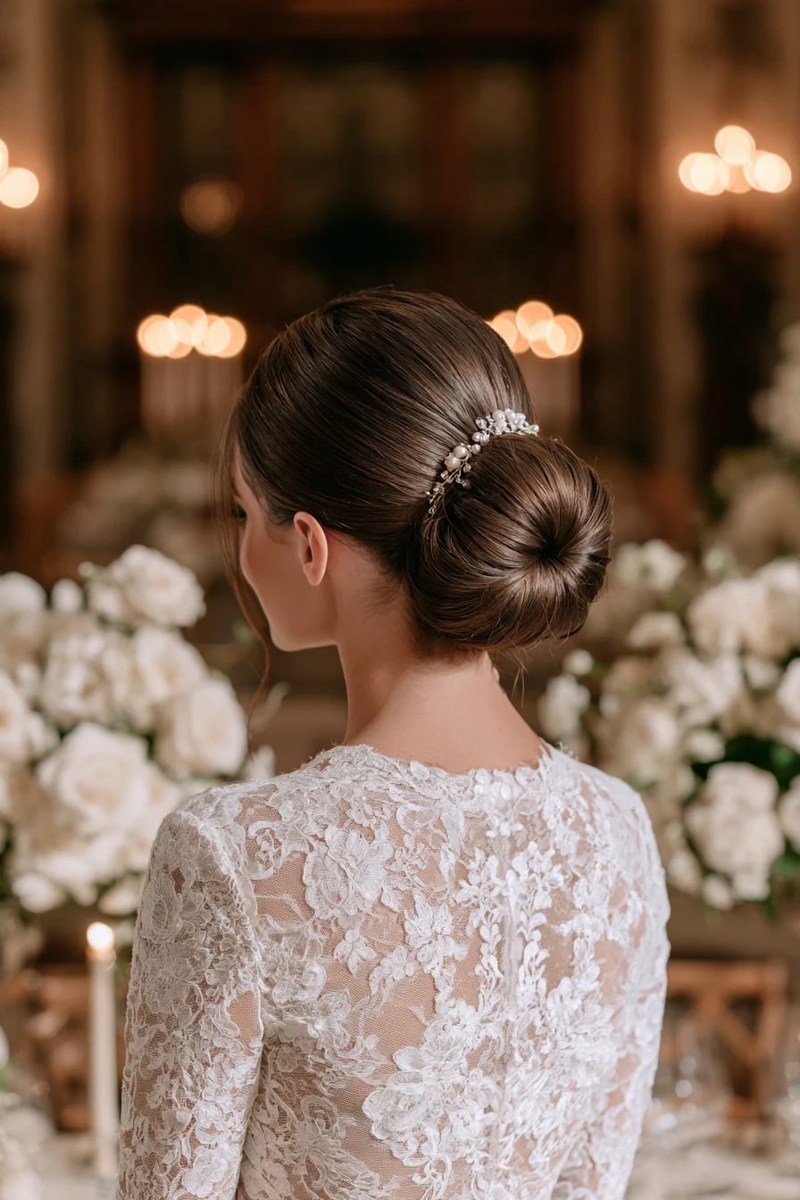 27 Gorgeous French Twist Wedding Hair Looks for an Elegant Celebration