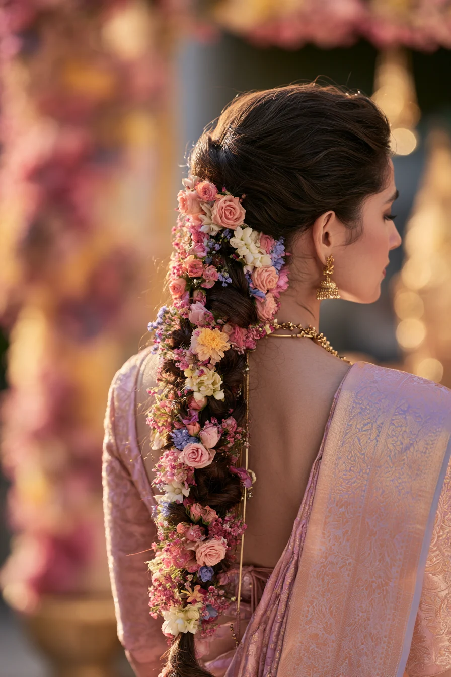 27 Stunning South Indian Wedding Hairstyles for a Beautiful Bridal Look