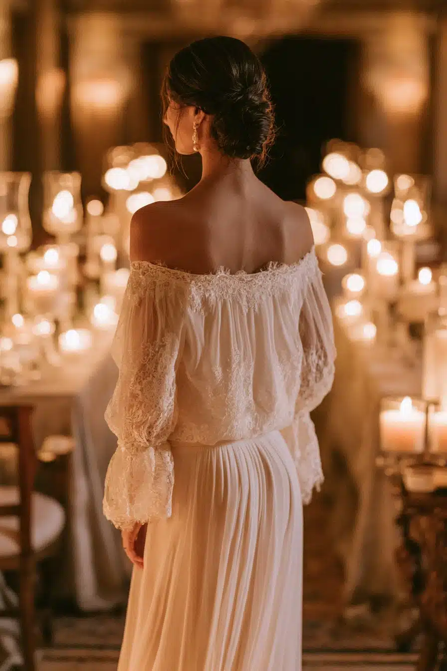 27 Stunning Bridal Separates Tops for a Modern Wedding Look