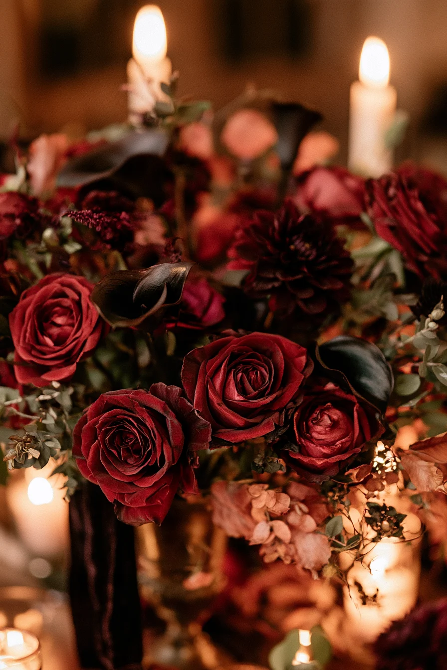 27 Dark and Dreamy Gothic Fall Wedding Ideas to Inspire You