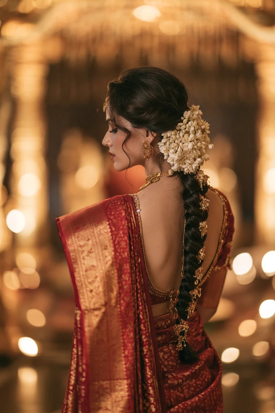 27 Stunning South Indian Wedding Hairstyles for a Beautiful Bridal Look