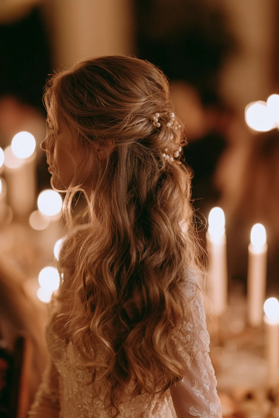 27 Pretty Wedding Hairstyles Half Up Half Down to Inspire Your Bridal Style