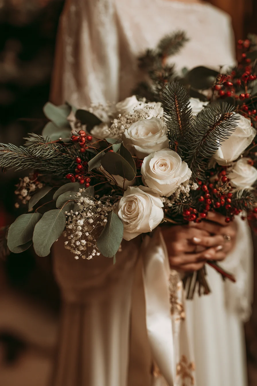 27 Magical Christmas Themed Wedding Ideas for a Dreamy Winter Celebration