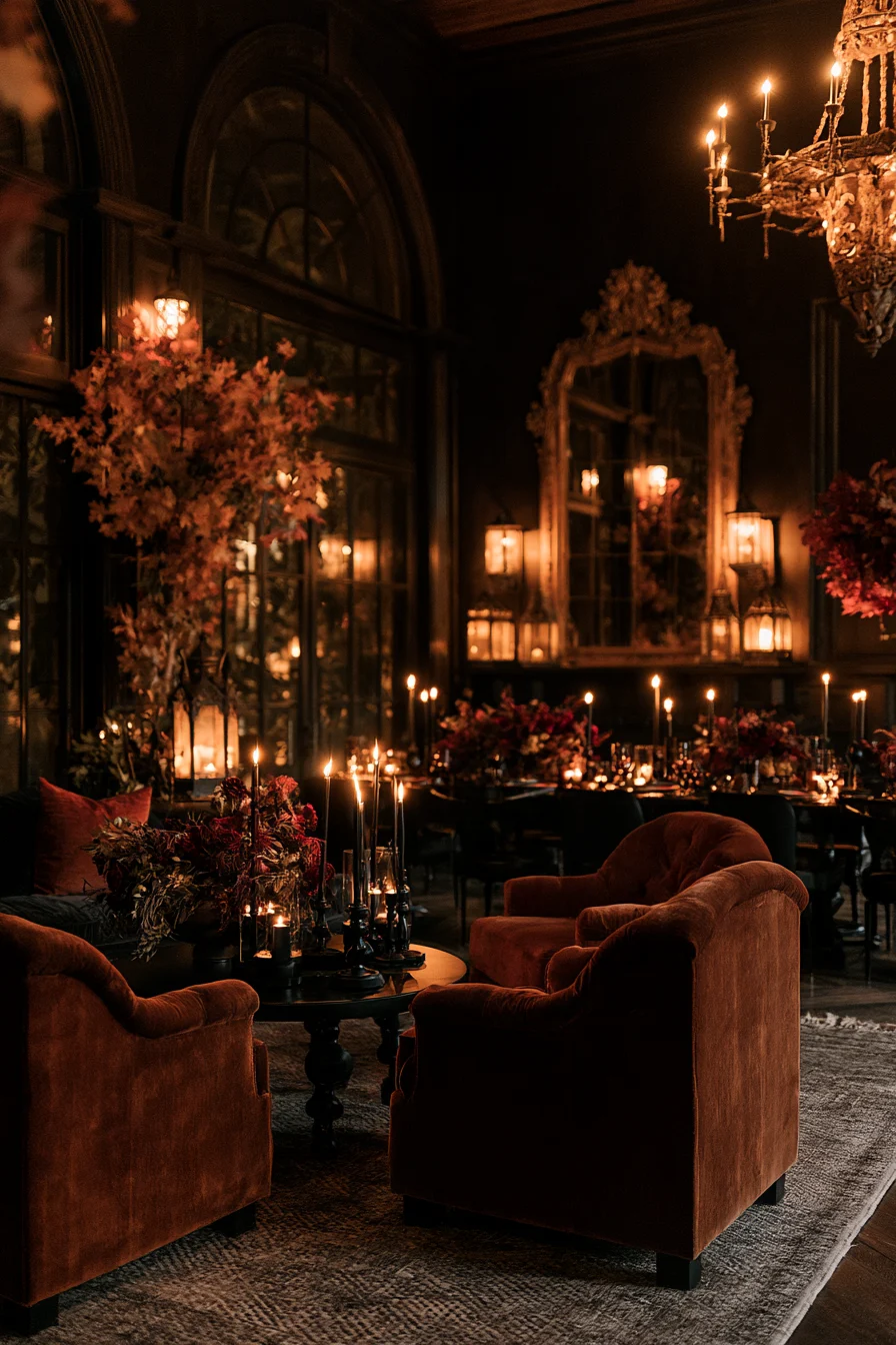 27 Dark and Dreamy Gothic Fall Wedding Ideas to Inspire You