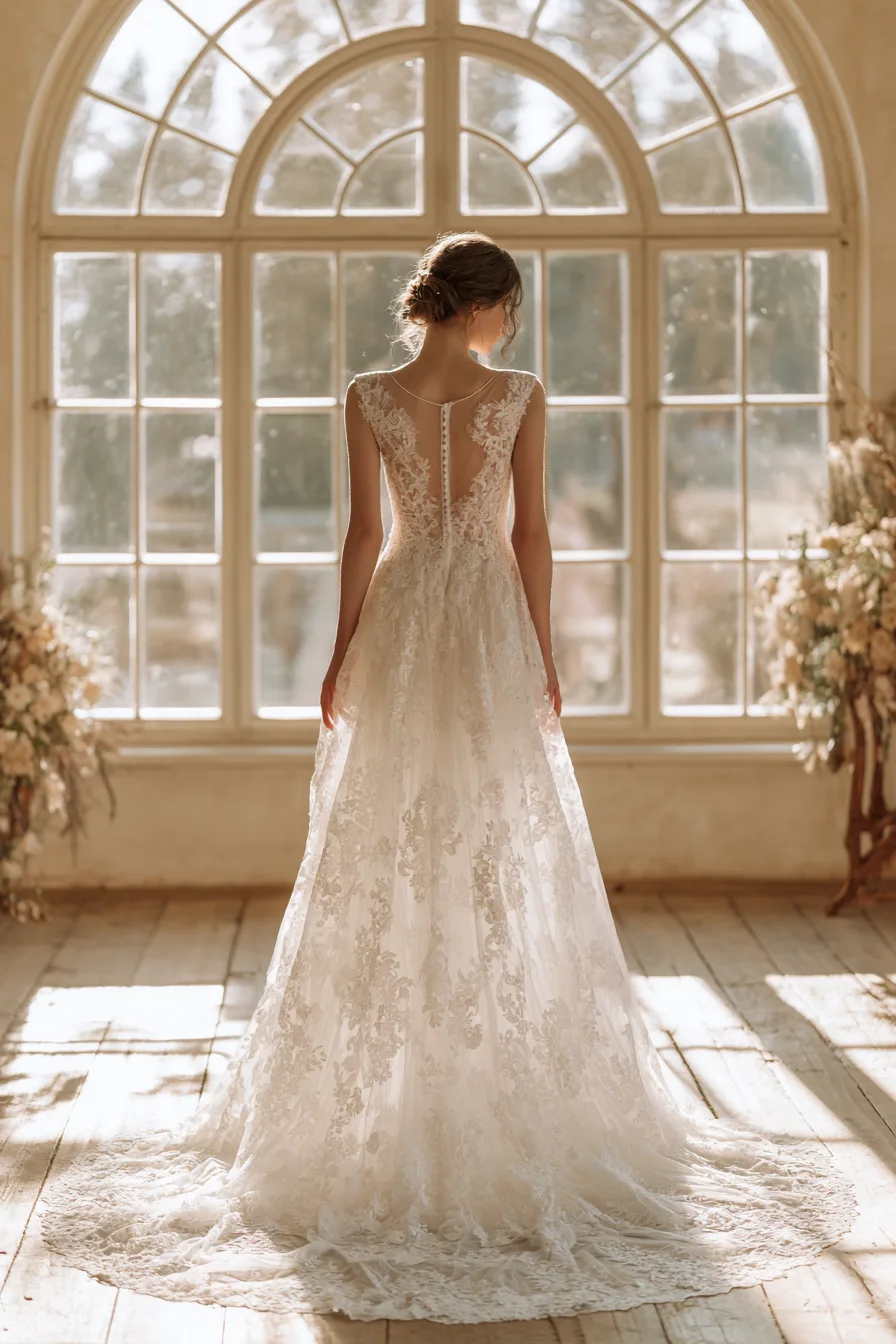 27 Stunning Open Back Wedding Dress Ideas for an Unforgettable Bridal Look