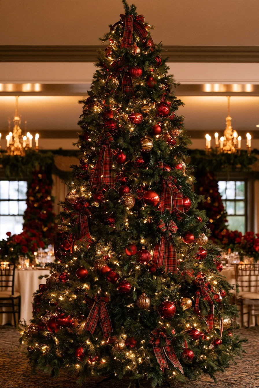 27 Beautiful Wedding Christmas Tree Ideas for a Magical Holiday Wedding