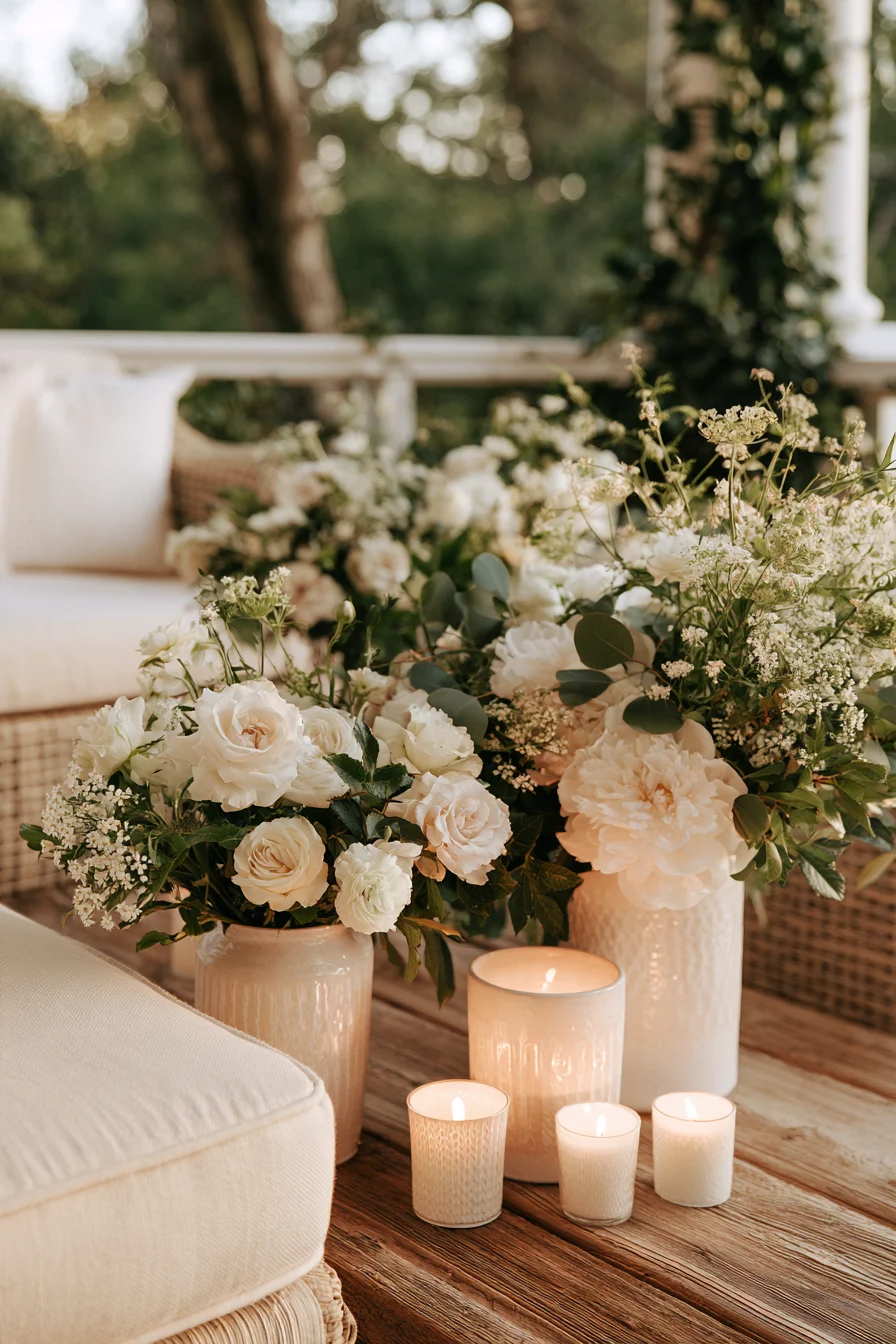 27 Beautiful Porch Wedding Decorations for a Dreamy Romantic Celebration