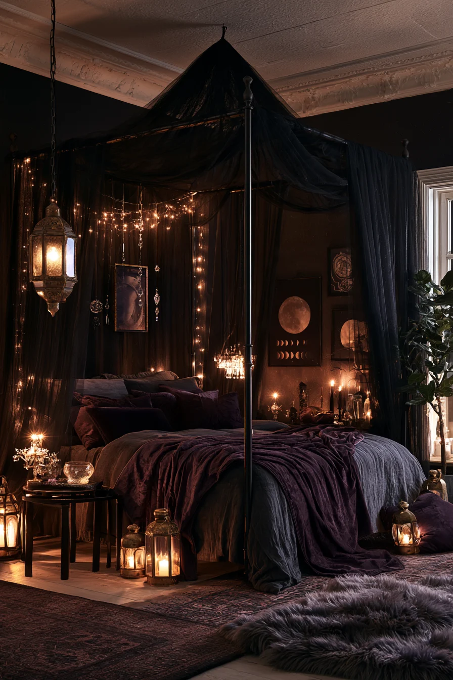 27 Witchy Bedroom Ideas for a Magical and Mystical Space