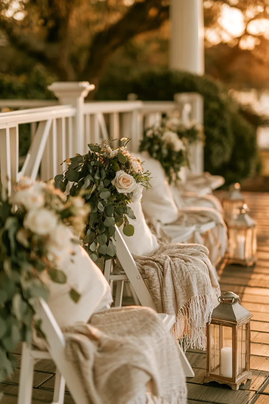 27 Beautiful Porch Wedding Decorations for a Dreamy Romantic Celebration