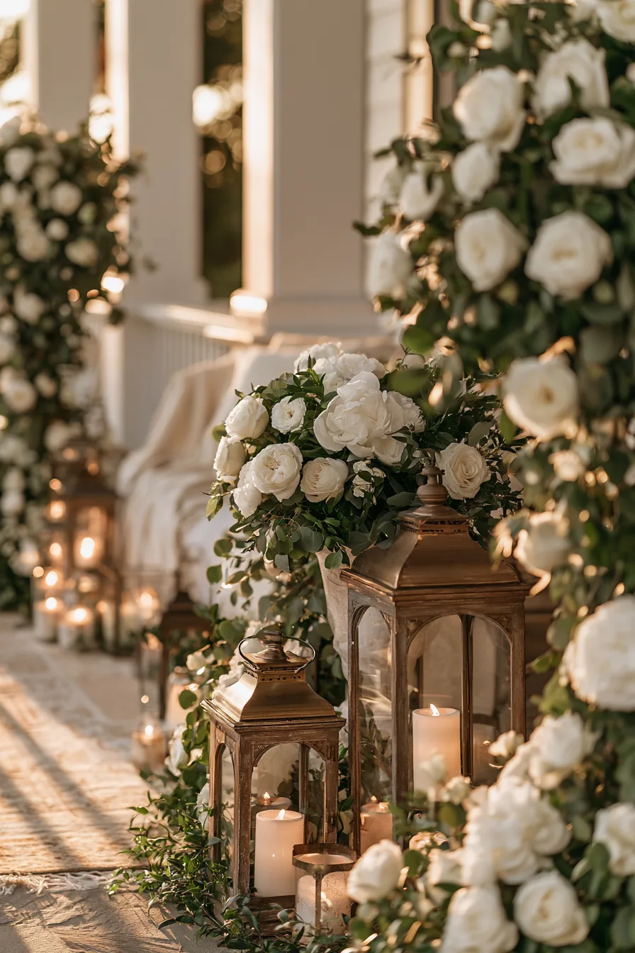 27 Beautiful Porch Wedding Decorations for a Dreamy Romantic Celebration