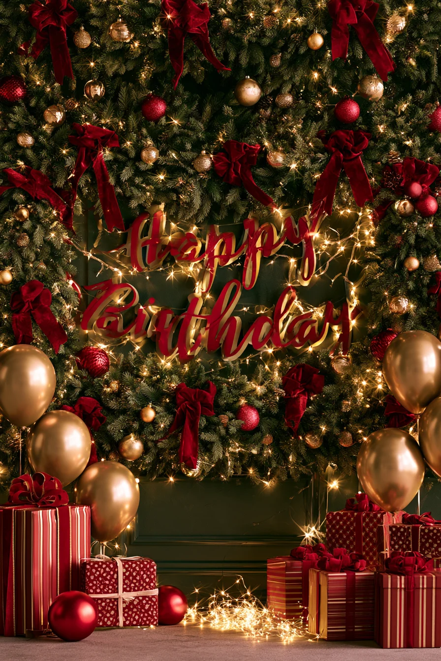 27 Magical Christmas Birthday Party Decorations for a Festive Celebration