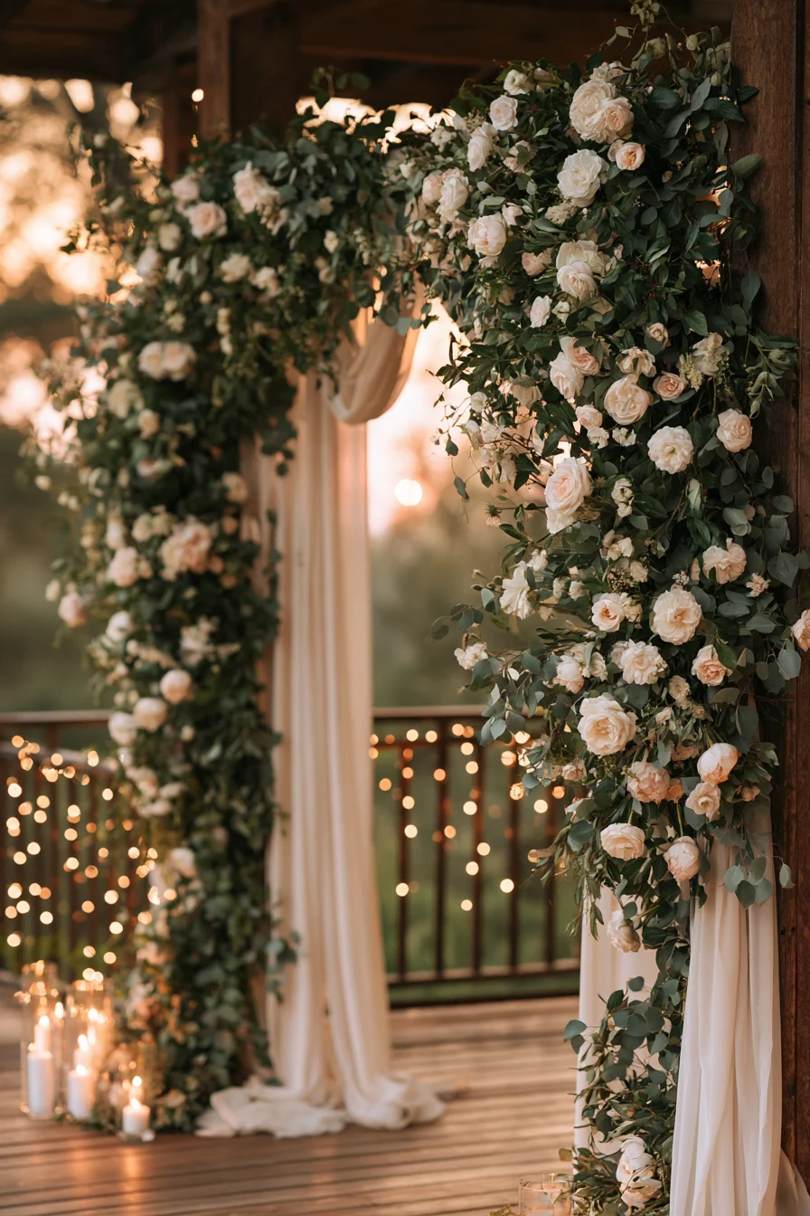 27 Beautiful Porch Wedding Decorations for a Dreamy Romantic Celebration