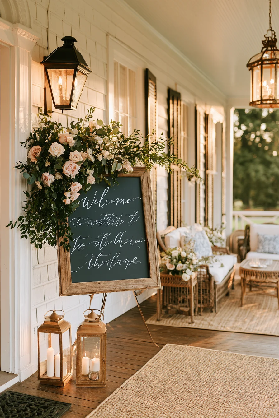27 Beautiful Porch Wedding Decorations for a Dreamy Romantic Celebration