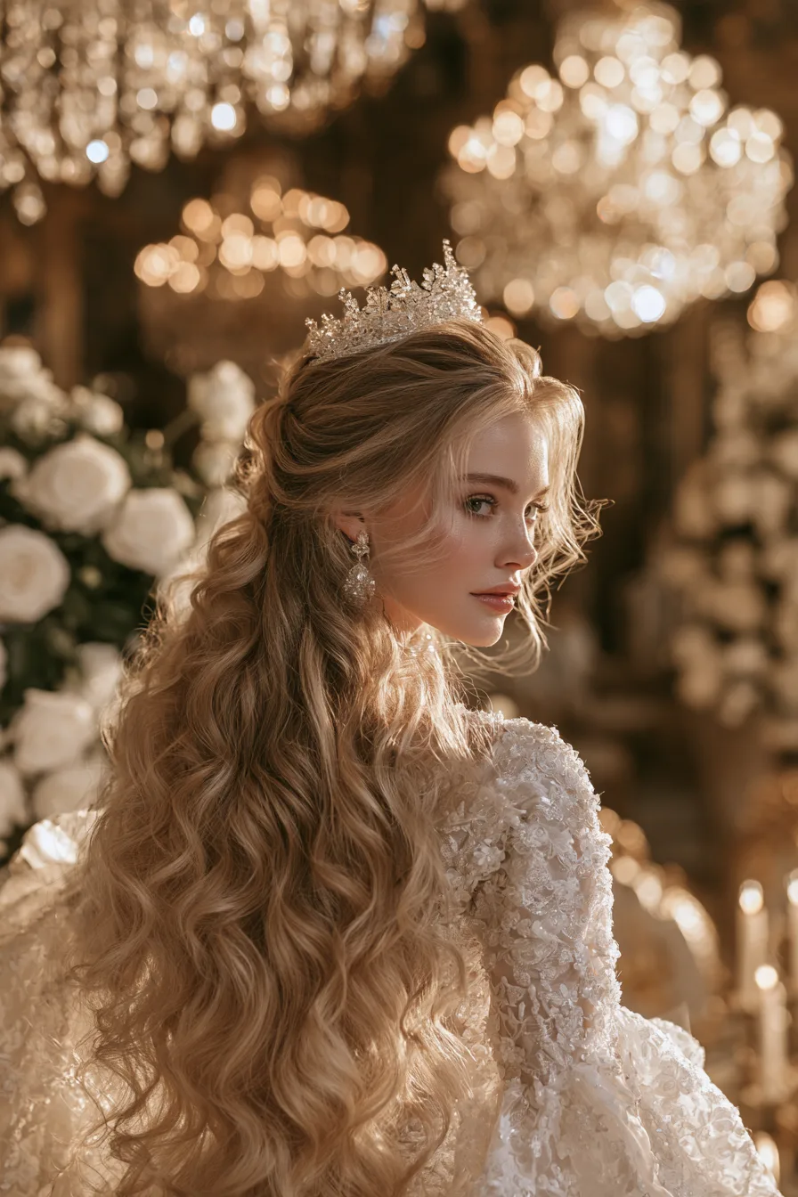 27 Stunning Bridal Hair Half Up Ideas for a Romantic Wedding Look