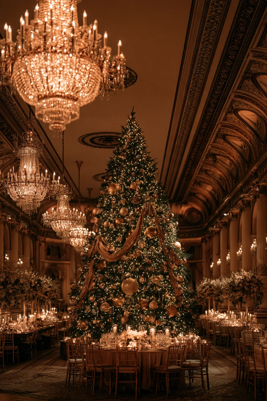 27 Beautiful Wedding Christmas Tree Ideas for a Magical Holiday Wedding