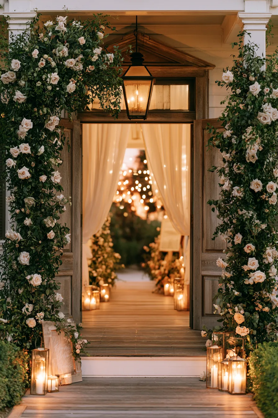 27 Beautiful Porch Wedding Decorations for a Dreamy Romantic Celebration