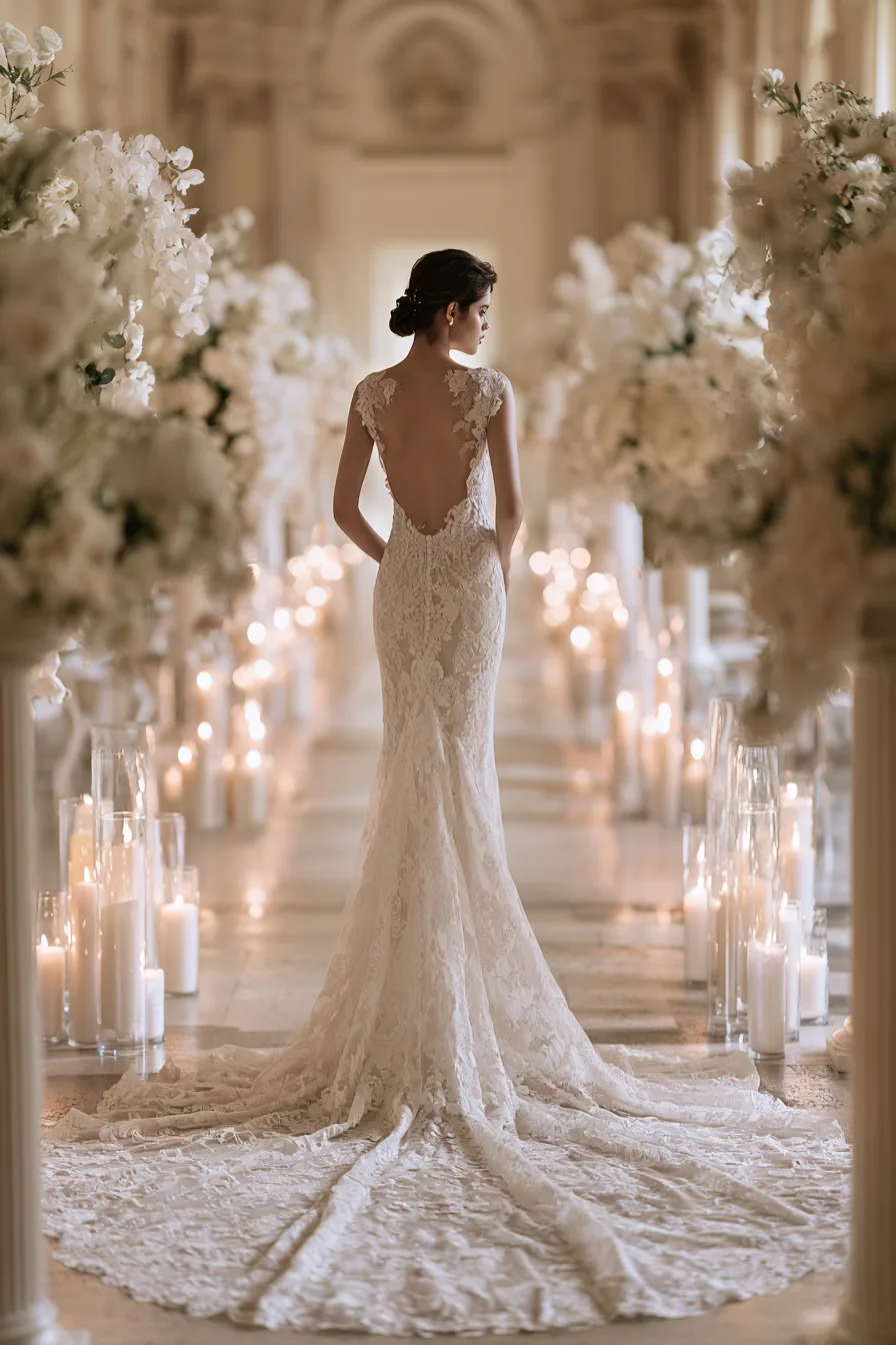 27 Stunning Open Back Wedding Dress Ideas for an Unforgettable Bridal Look