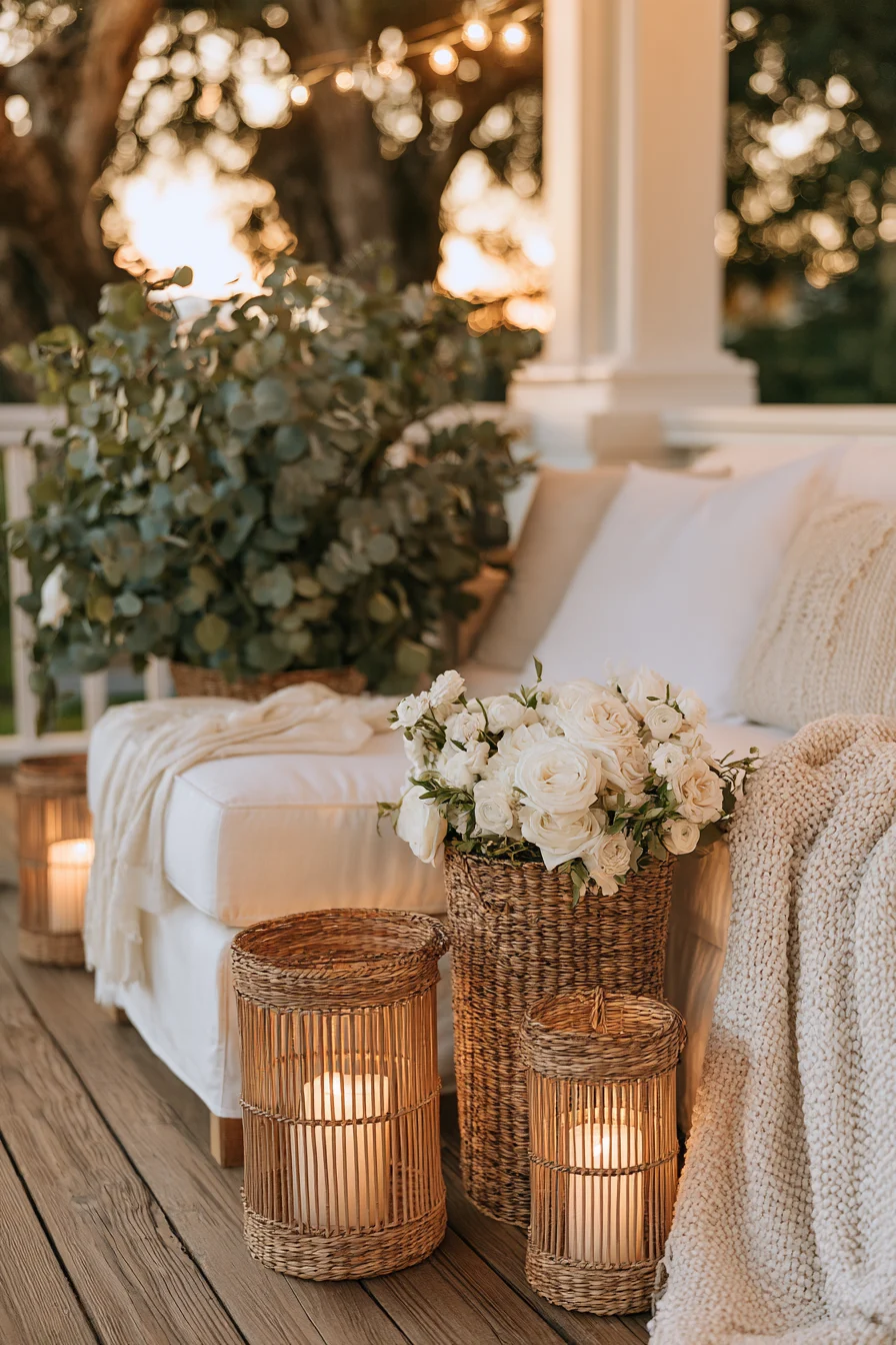 27 Beautiful Porch Wedding Decorations for a Dreamy Romantic Celebration