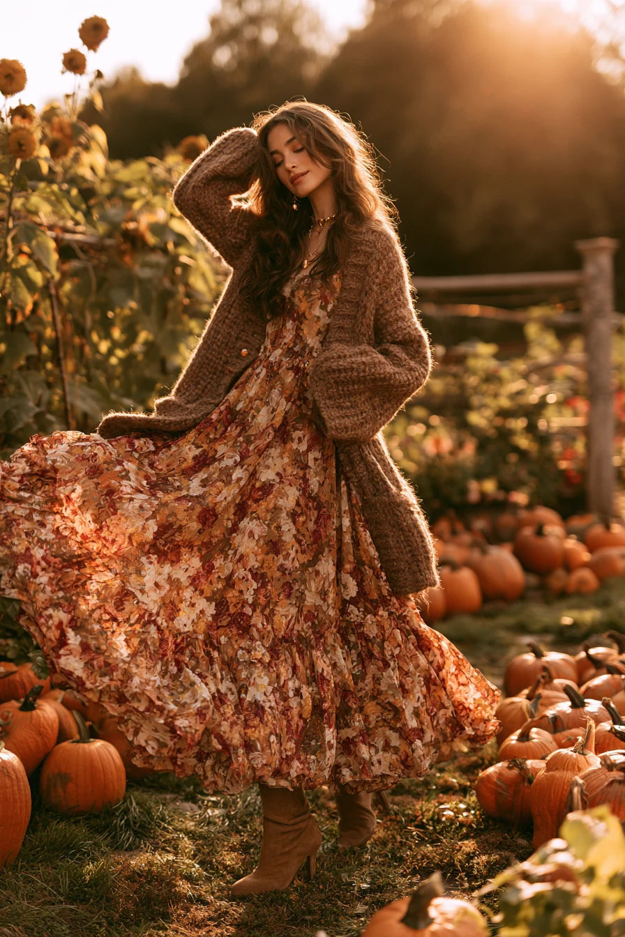 27 Fall Dress Outfit Ideas for a Chic and Cozy Autumn Wardrobe
